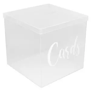 Transparent Cards Box