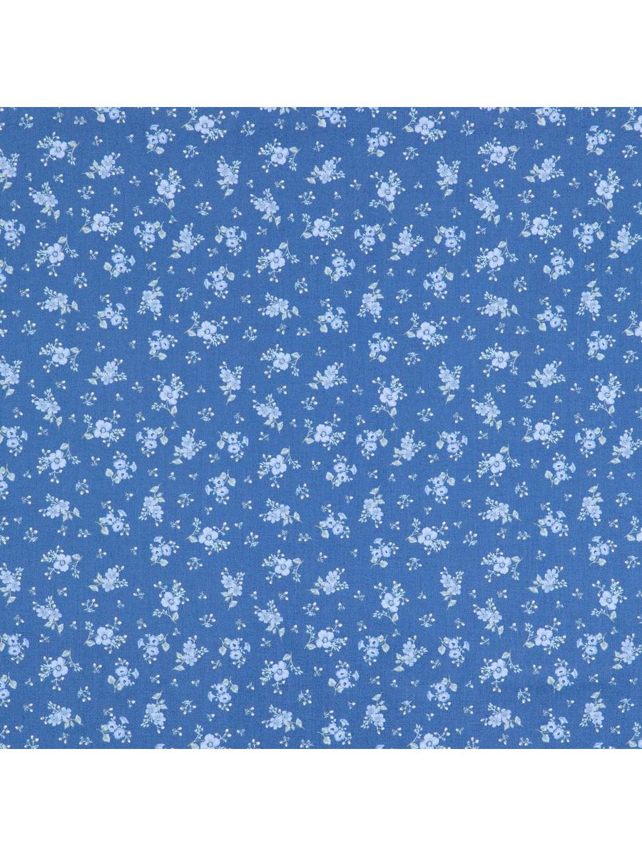 Dark Blue Floral Cotton Calico Fabric | Hobby Lobby | 1894294