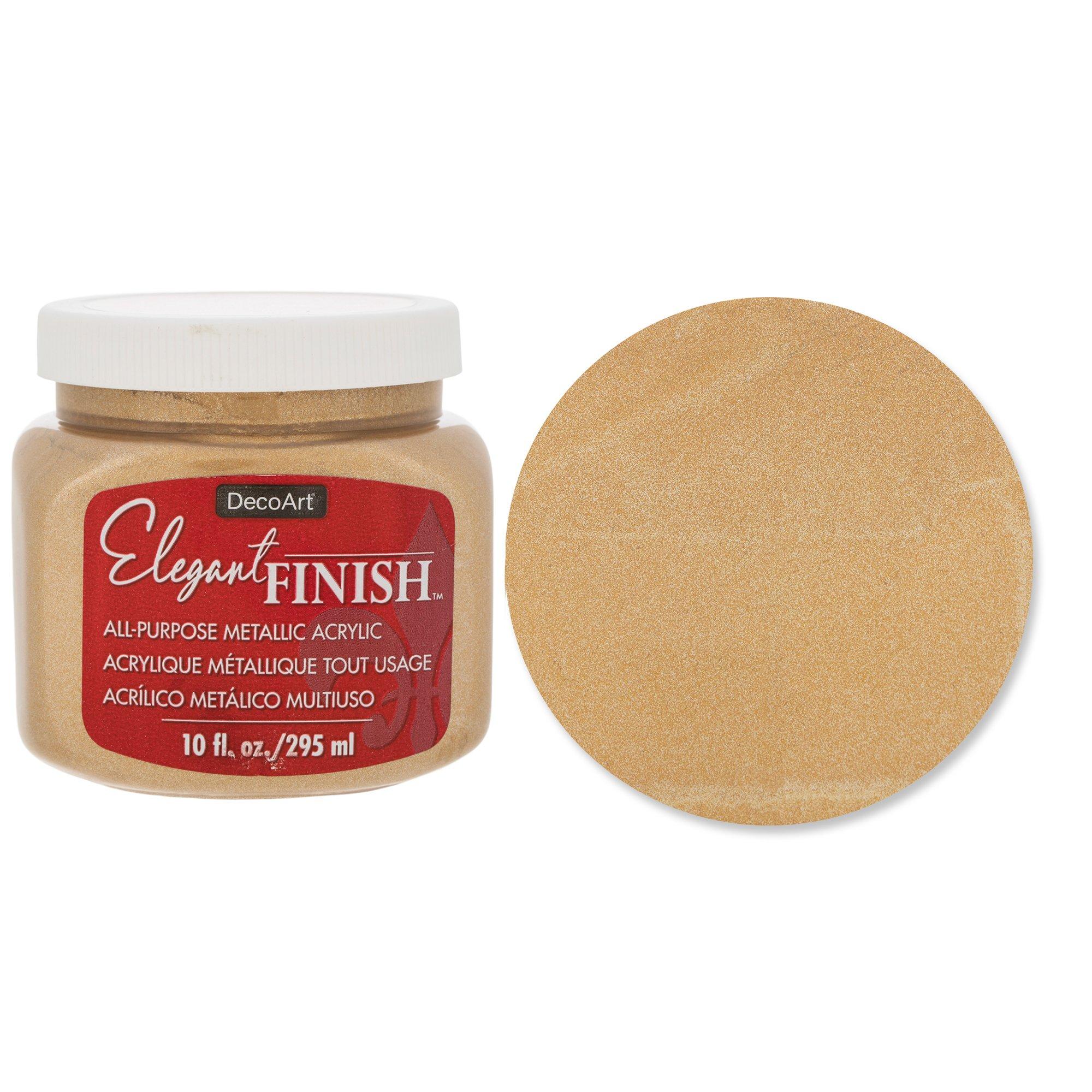 DecoArt Elegant Finish Metallic Paint Hobby Lobby 189431