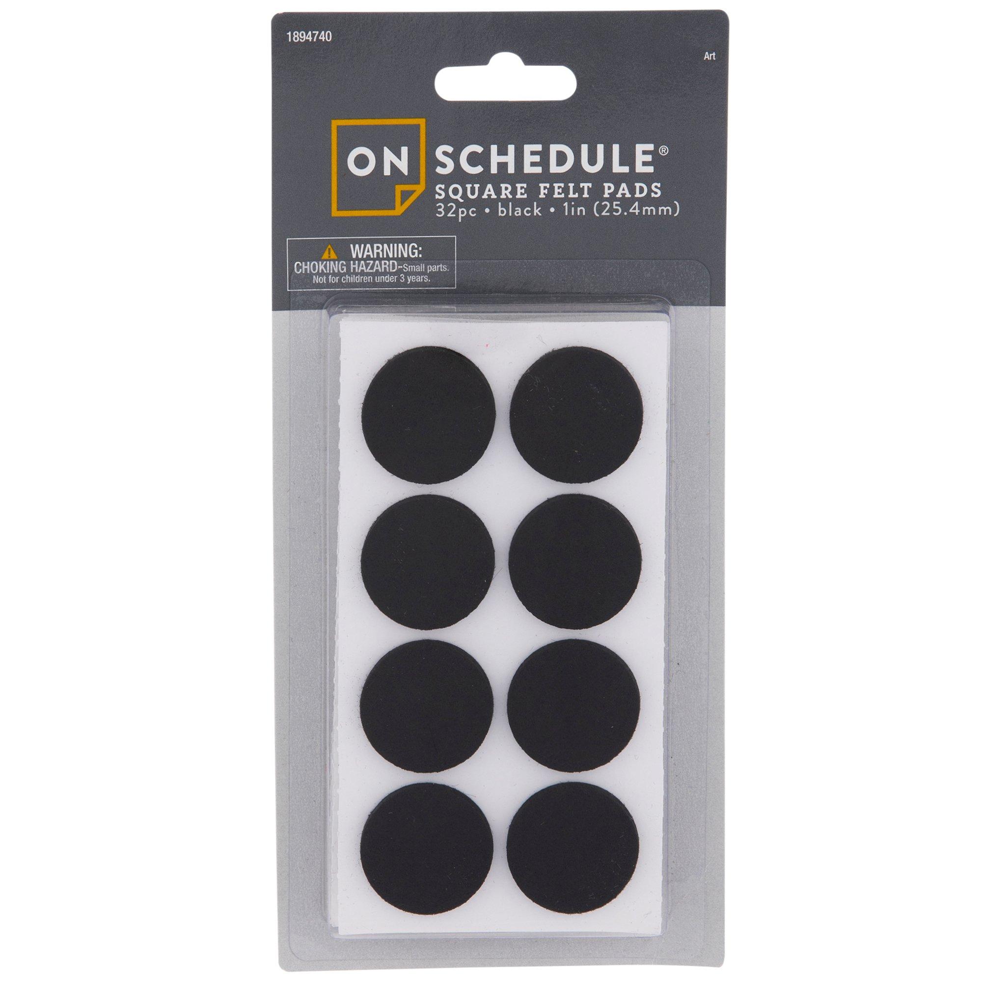 Black Round Felt Pads Hobby Lobby 1894740