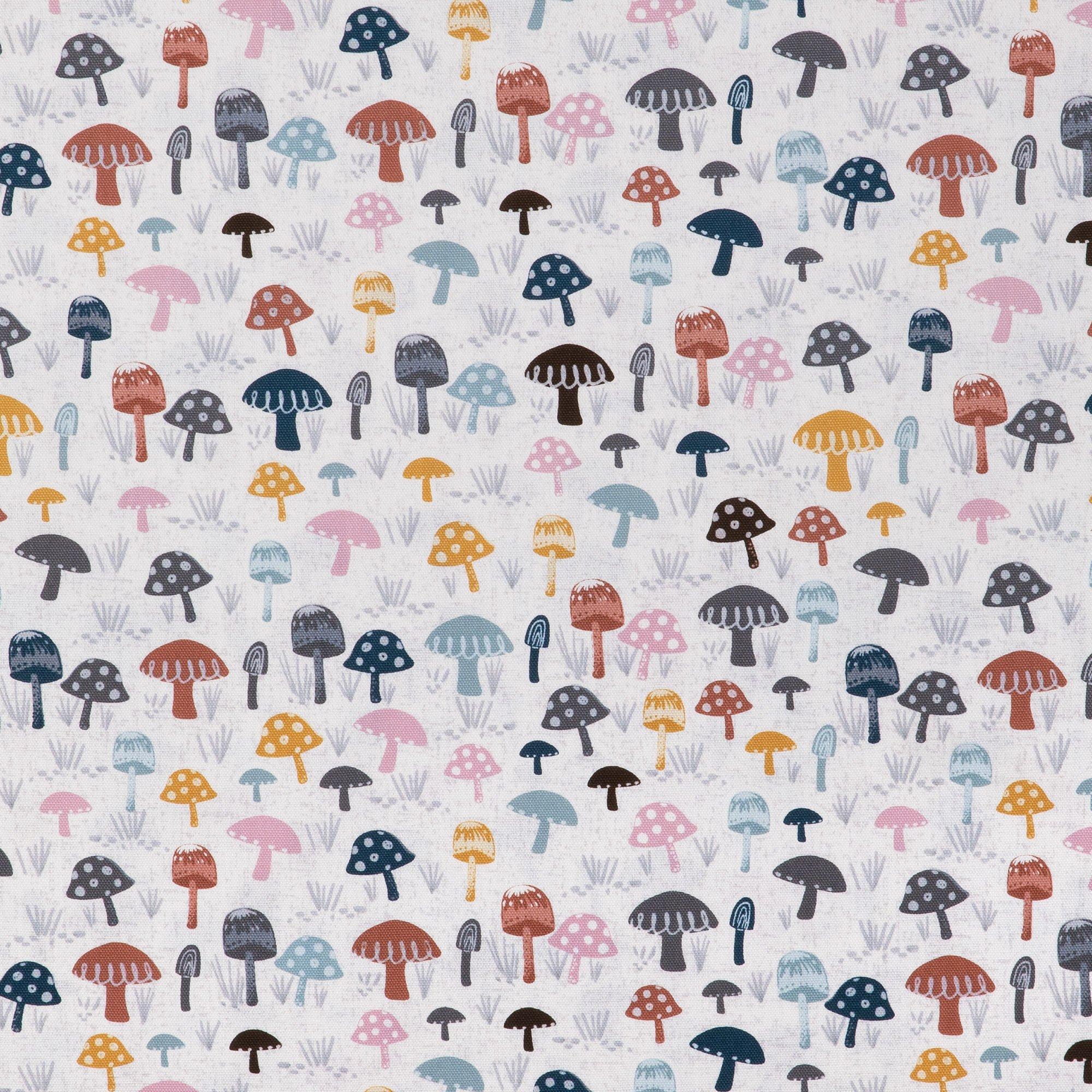 Polka Dot Mushrooms Duck Cloth Fabric | Hobby Lobby | 1895069