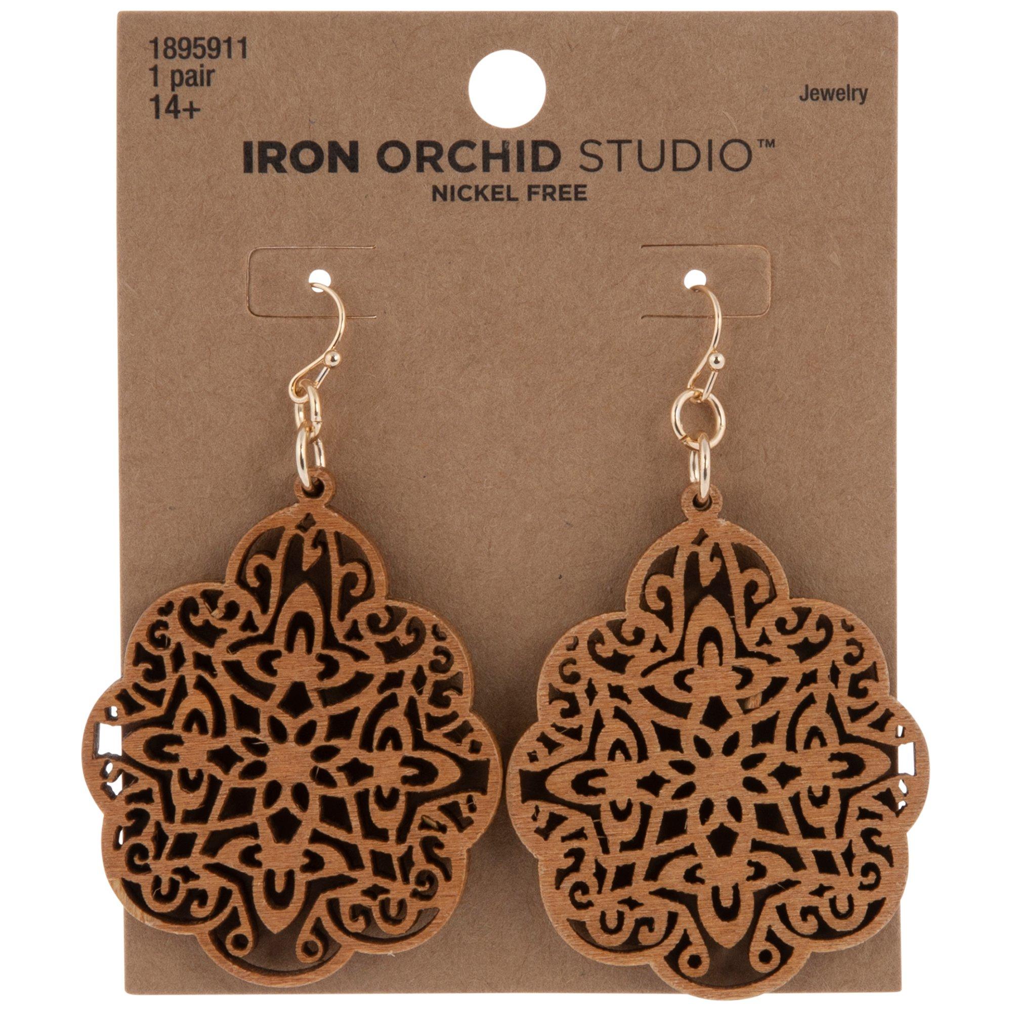 Iron orchid deals studio earrings