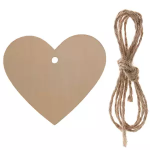 Jewelry Tags With Brown String, Hobby Lobby