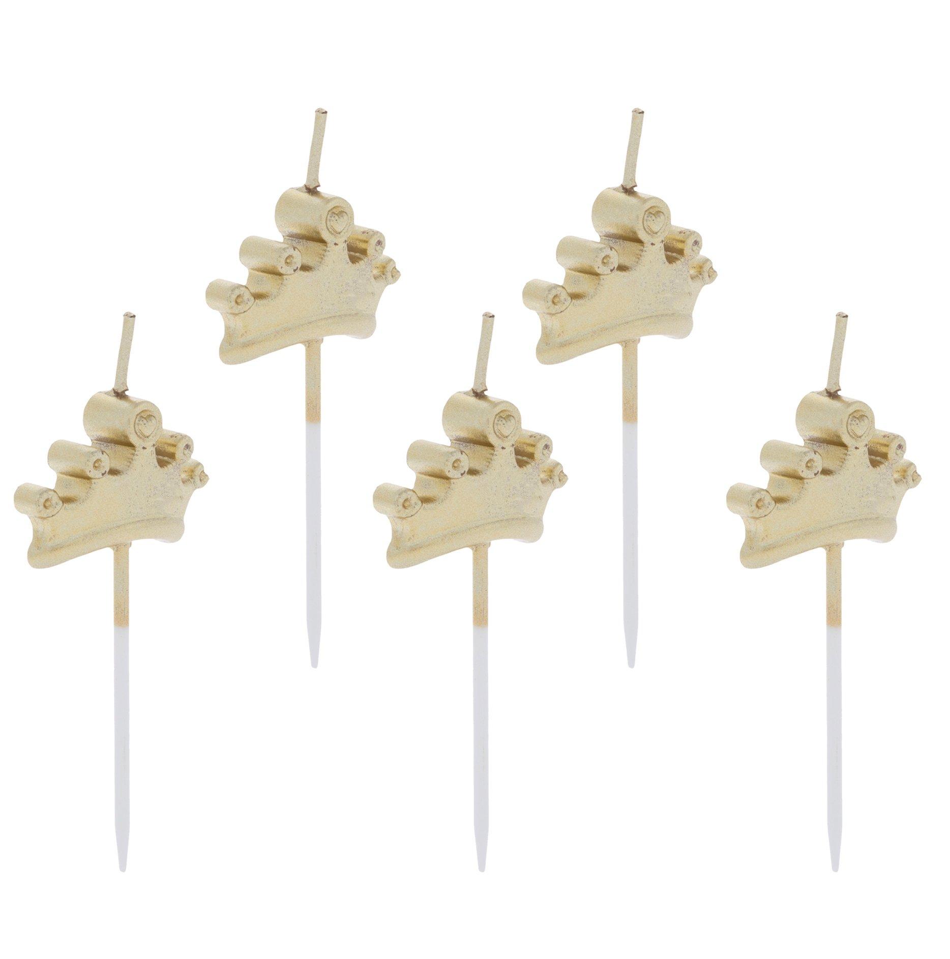 Gold Crown Birthday Candles Hobby Lobby 1900307