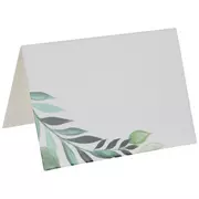 Green Leaves Place Cards
