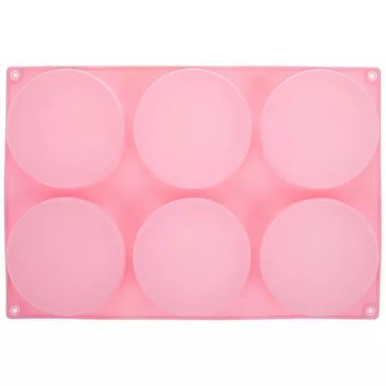 Pink Flat Disc Mold, Hobby Lobby