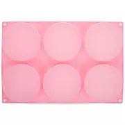 Pink Flat Disc Mold
