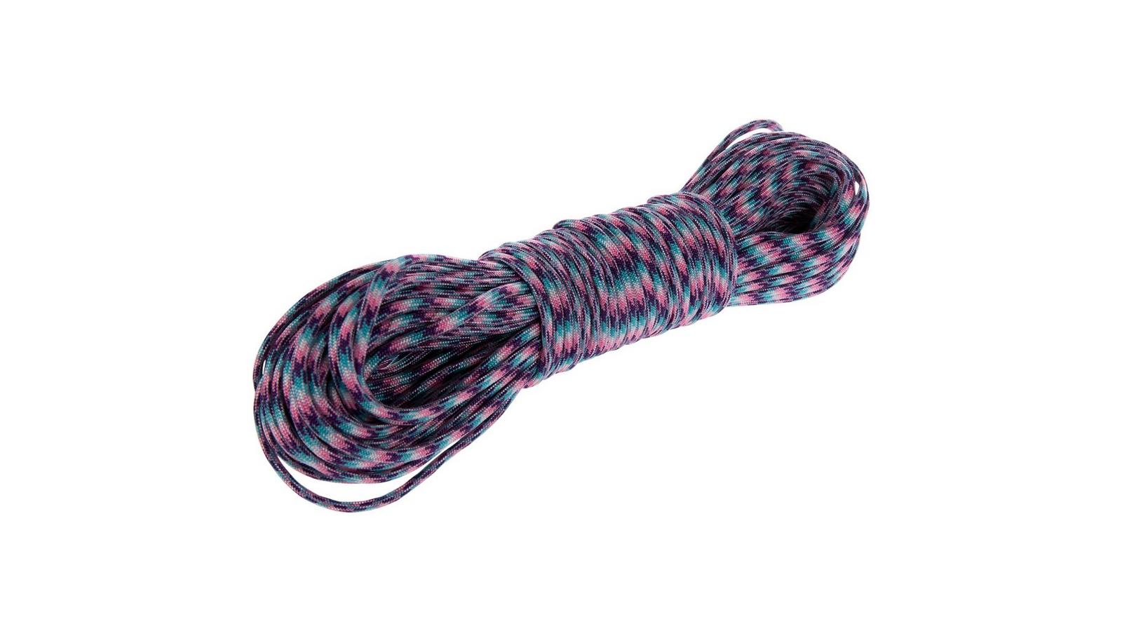 Elwood Paracord Rainbow #2 – 50 Piedi (15m) 550 Lbs – 7 Trecce Per Campeggio E Sopravvivenza – Corda Multiuso Arcobaleno