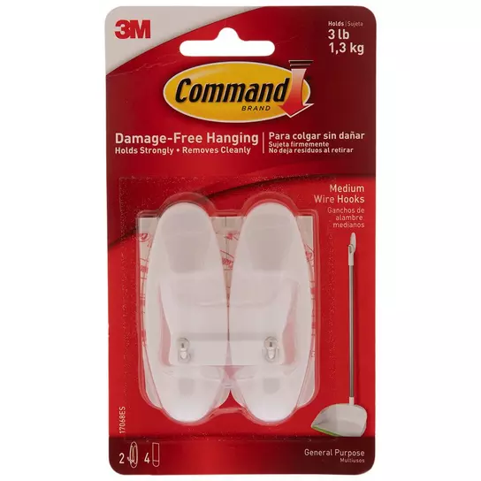 Command General Purpose Medium Wire Hooks Hobby Lobby 191148