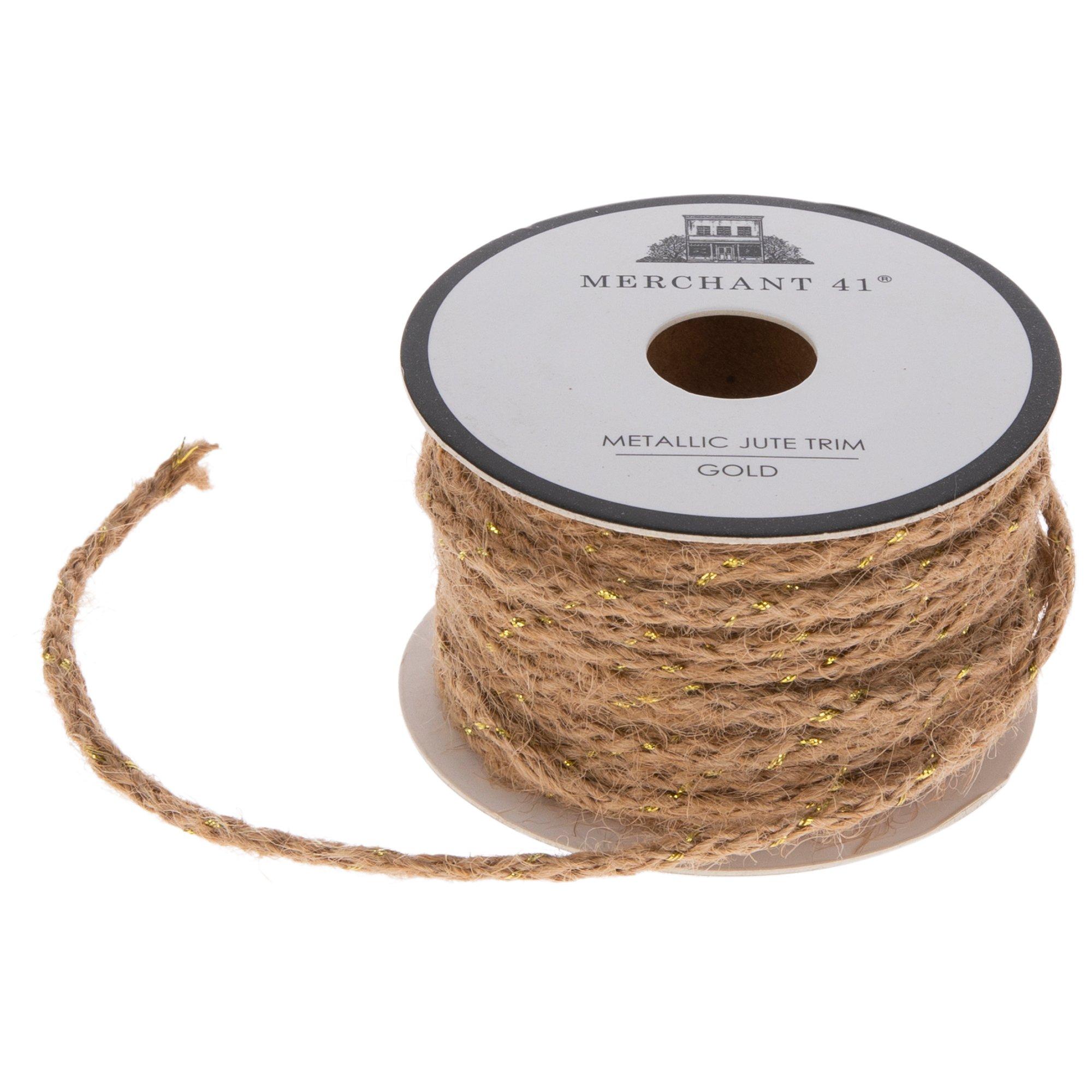 Metallic Jute Trim 1/8" Hobby Lobby 1912039