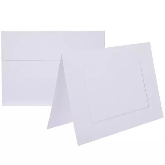 100 Ct Blank Invitations with Envelopes, 5 x 7 Postcards and A7 Envelope