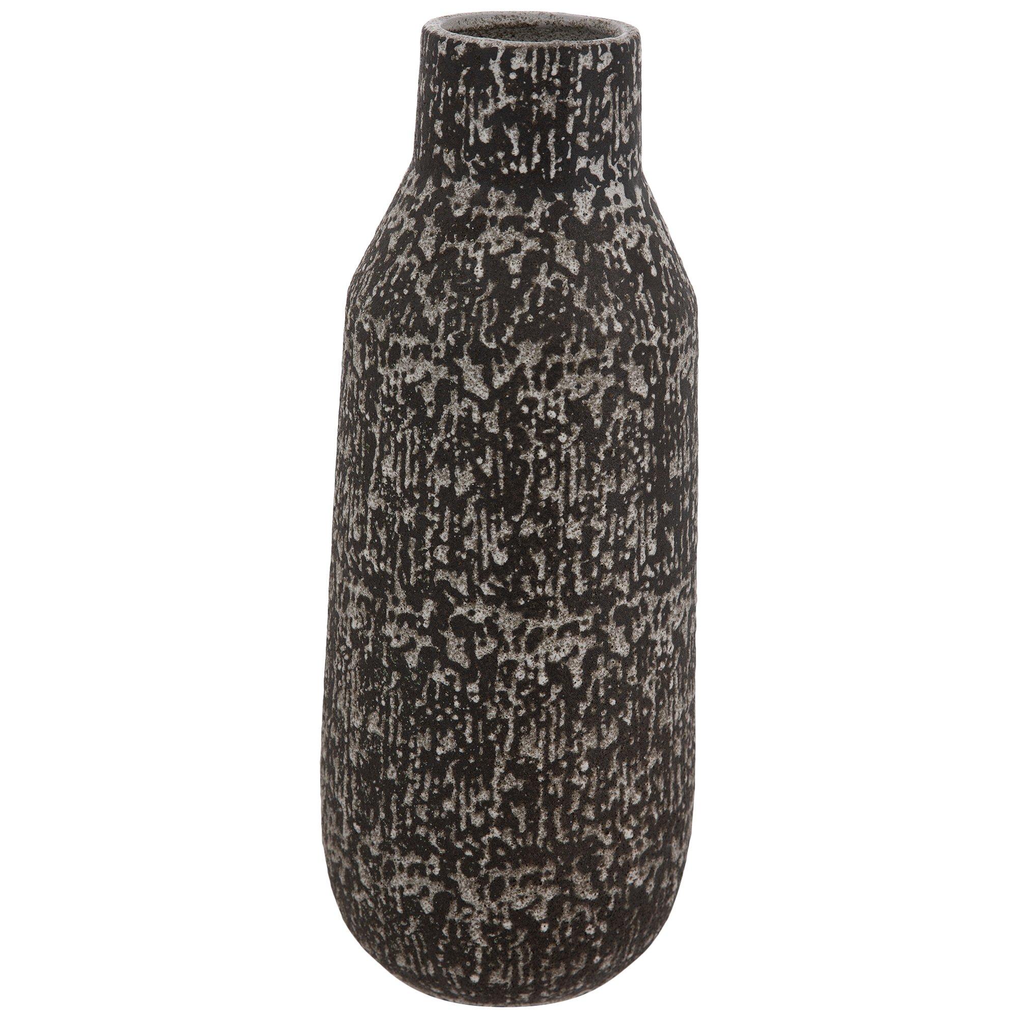 Black & Gray Textured Vase Hobby Lobby 1915552