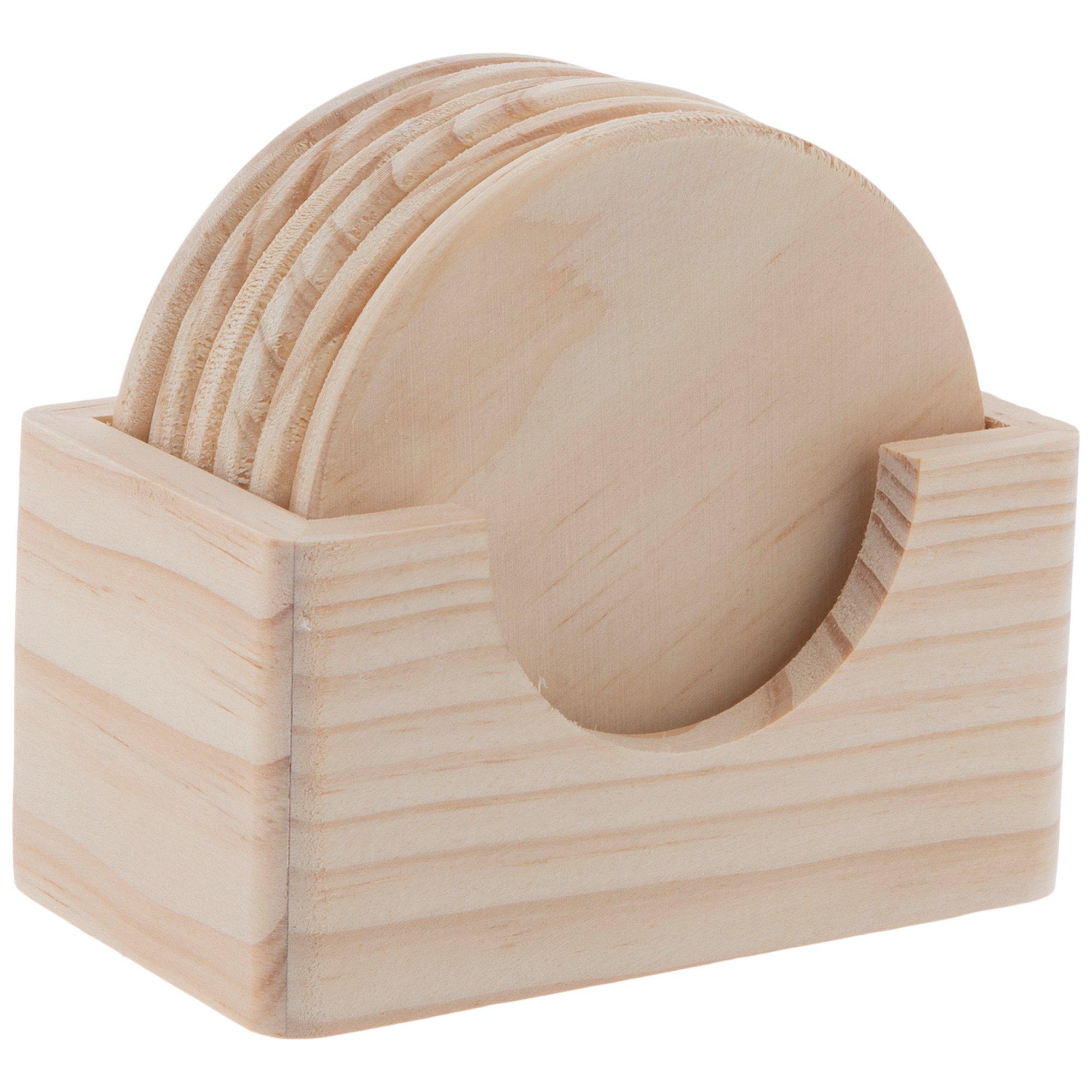 Round Wood Coasters Hobby Lobby 1915727