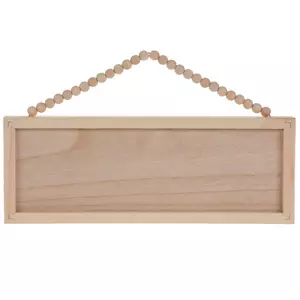 Good Wood by Leisure Arts - Rectangle W/ Handle Lg 13x7.5x.75 Wood  Panel, Wood Board, Wood Craft, Wood Blanks, Thin Wood Boards for Crafts,  Wooden Board