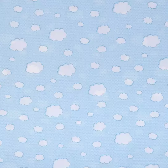 Clouds & Dots Cotton Calico Fabric, Hobby Lobby