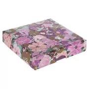 Plum & Pink Floral Gift Card Box