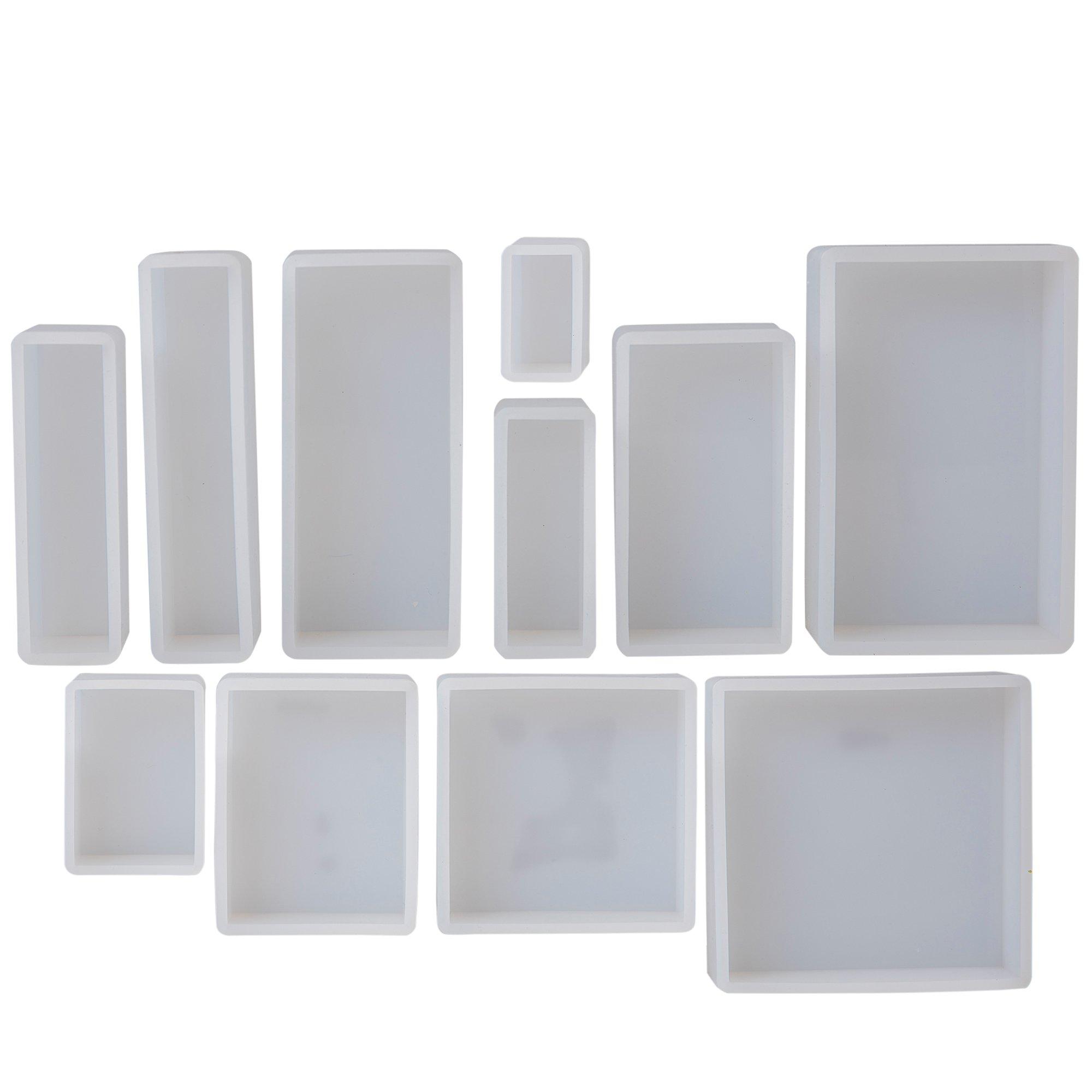 Big Rectangle Square Tray Silicone Mold Resin Tray Silicone 