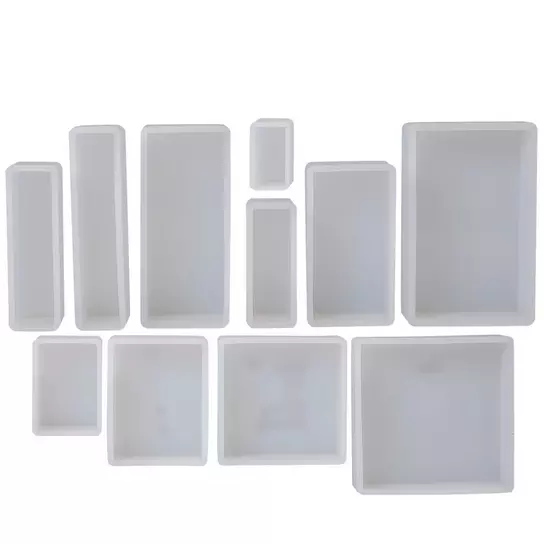 Square & Rectangle Resin Molds