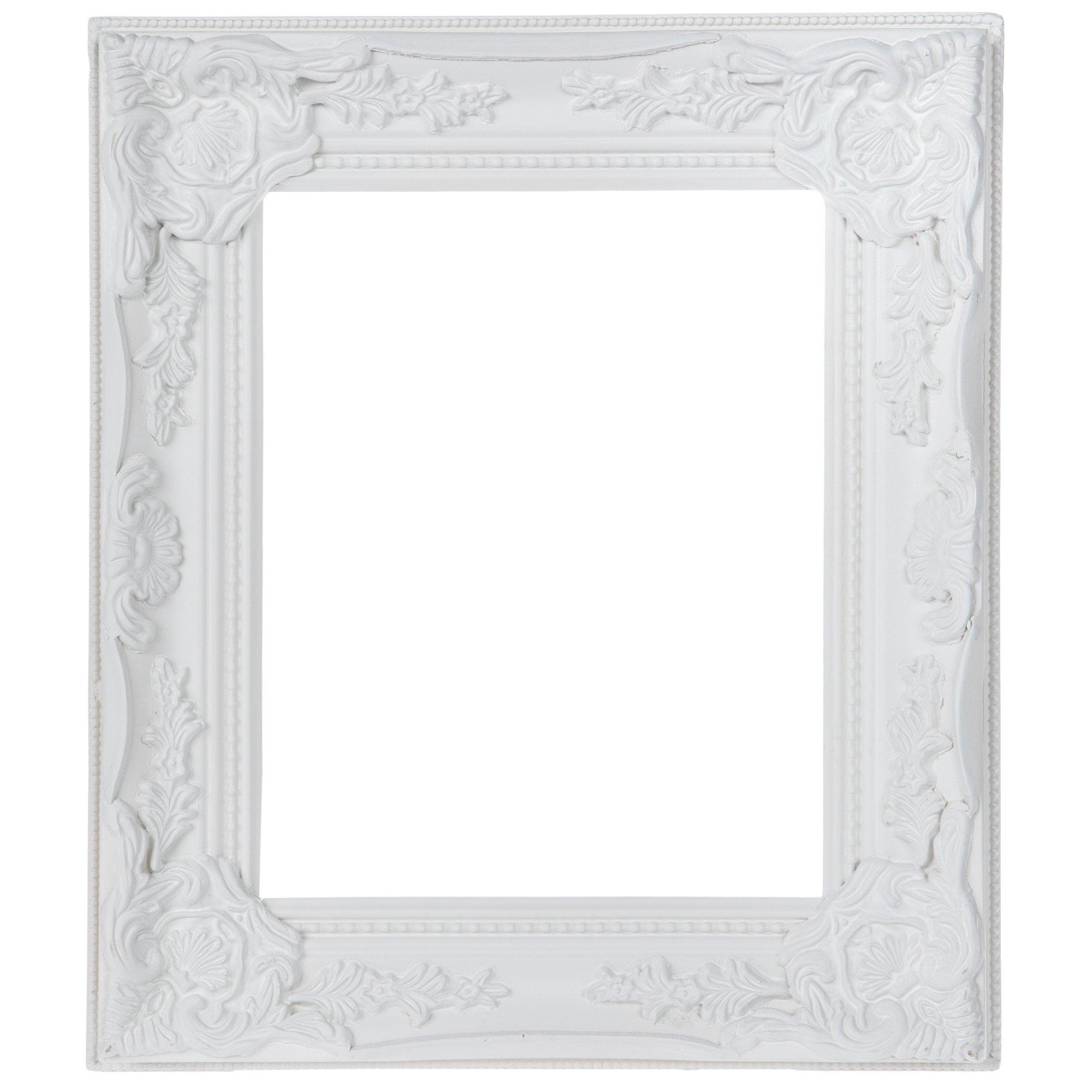 Cream White Ornate Open Wood Frame, Hobby Lobby