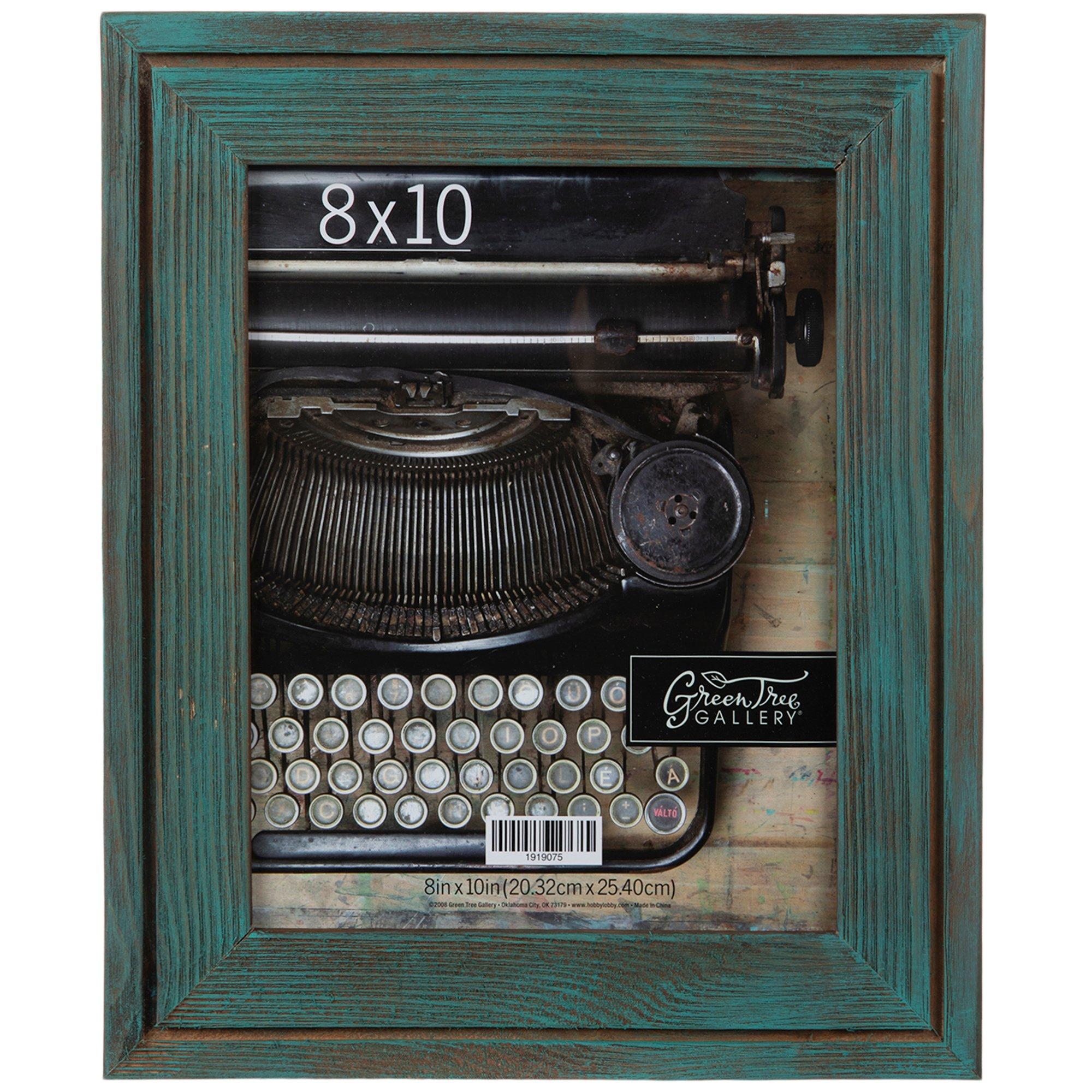 Turquoise Wash Wood Wall Frame | Hobby Lobby | 1919075