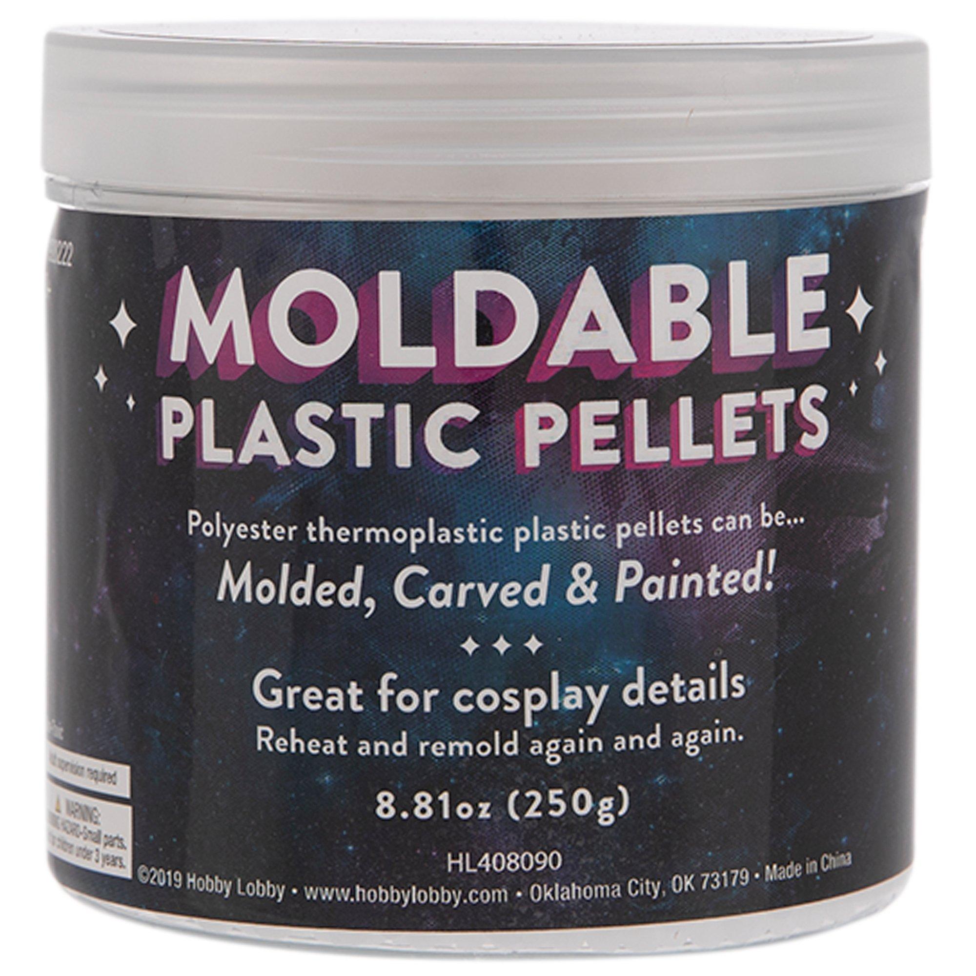 White Cosplay Moldable Pellets, Hobby Lobby