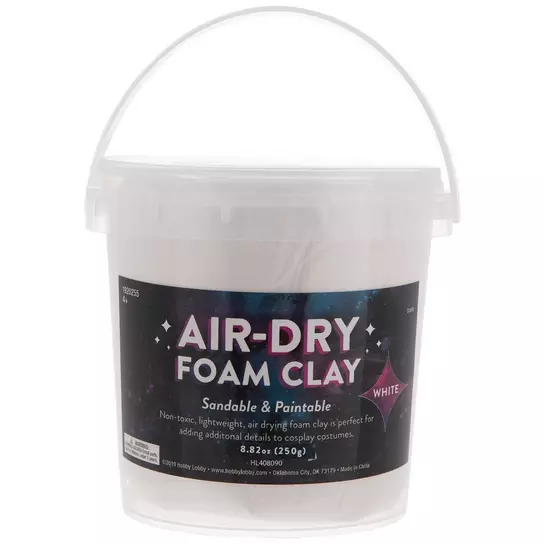 Air Dry Clay, White, All-Purpose Modeling Clay for Sculpting, Hand