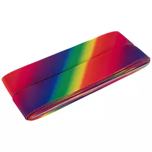Rainbow Double Fold Bias Tape