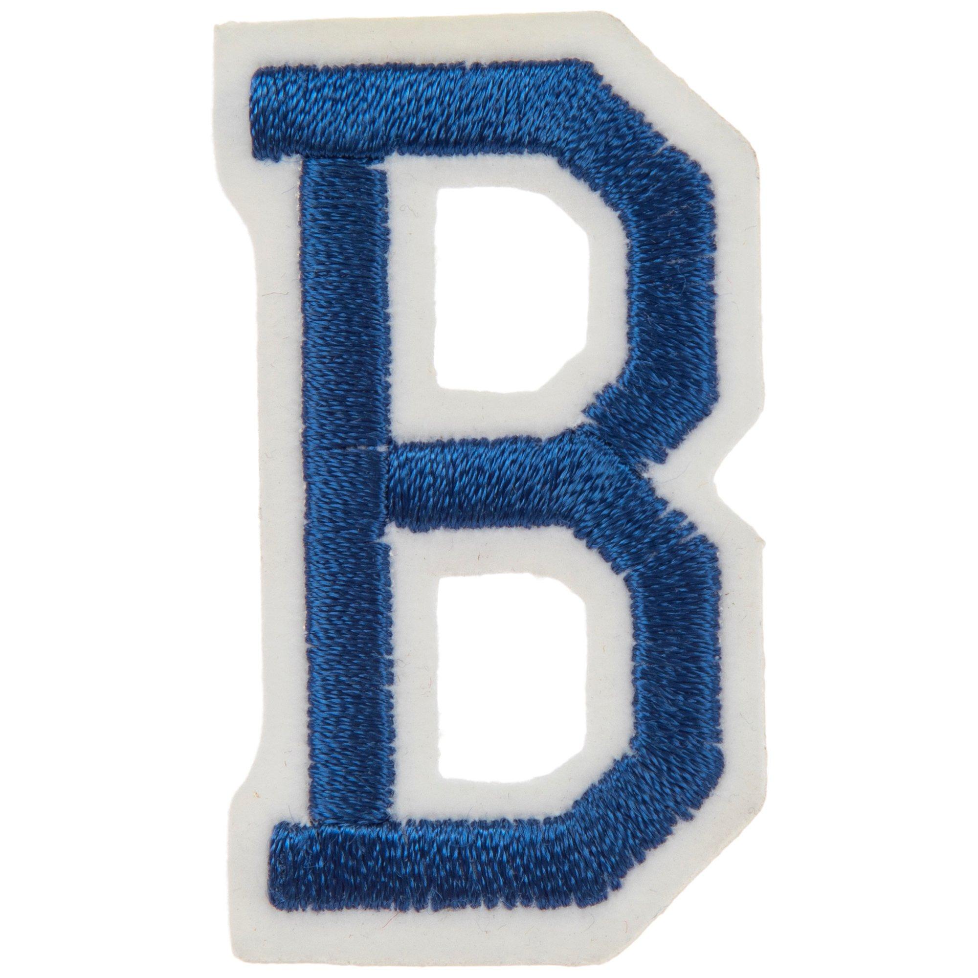 Embroidered Junior Varsity Letter Iron-On Patch