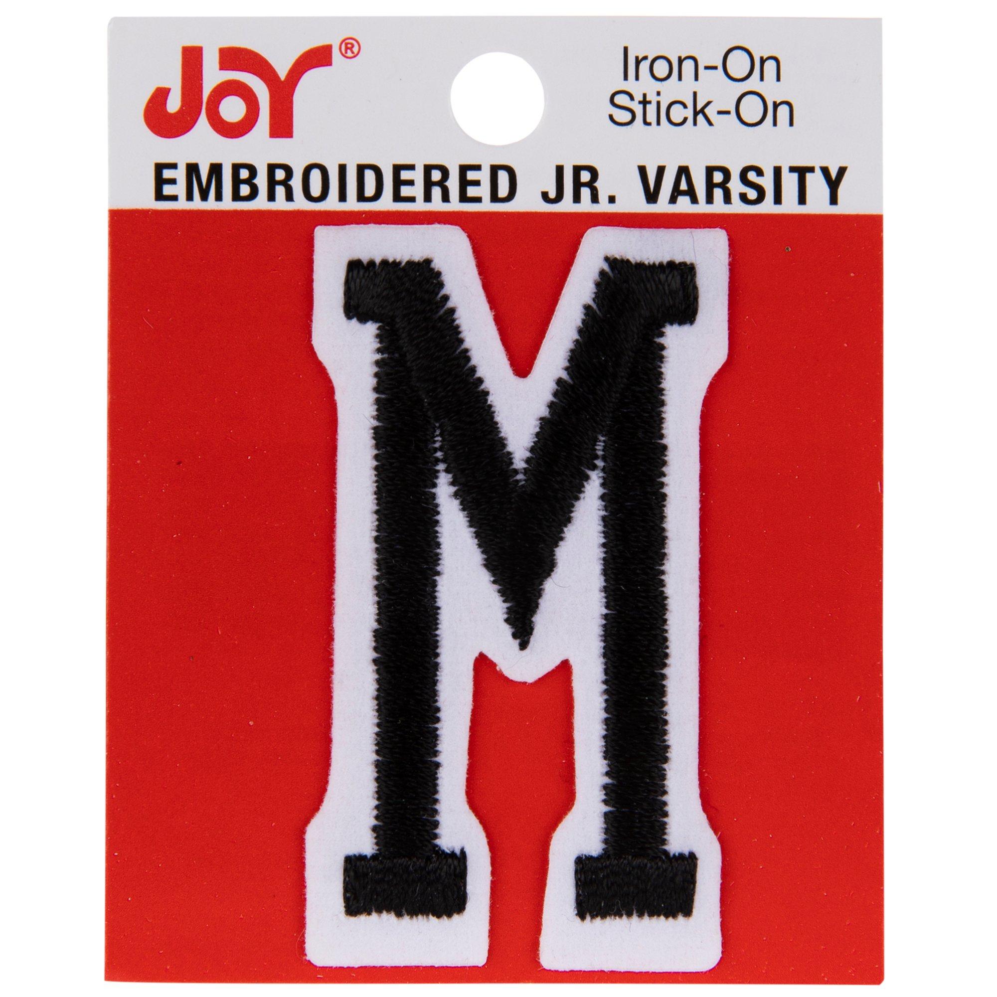 Junior Varsity Letter IronOn Patch 2" Hobby Lobby 1923143