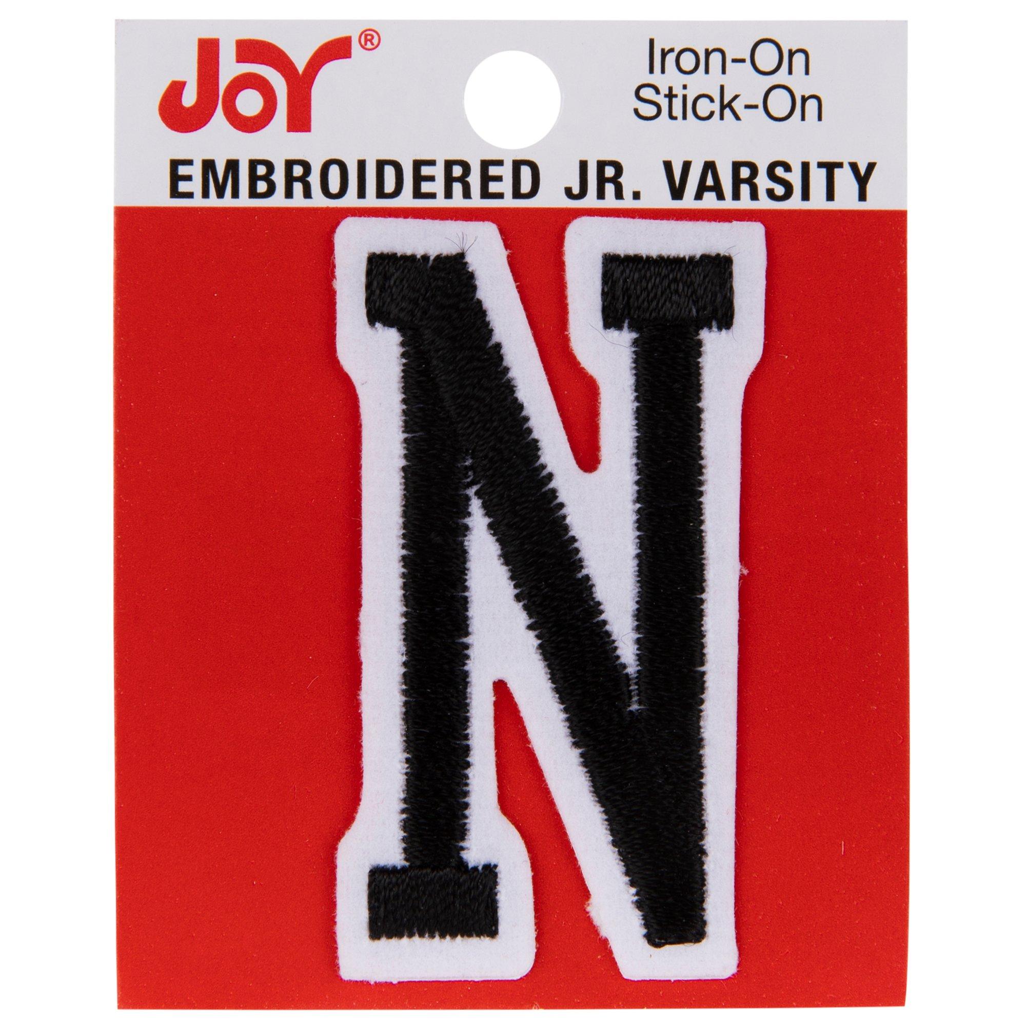 Junior Varsity Letter IronOn Patch 2" Hobby Lobby 1923150