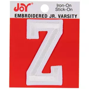 Junior Varsity Letter Iron-On Patch - 2"