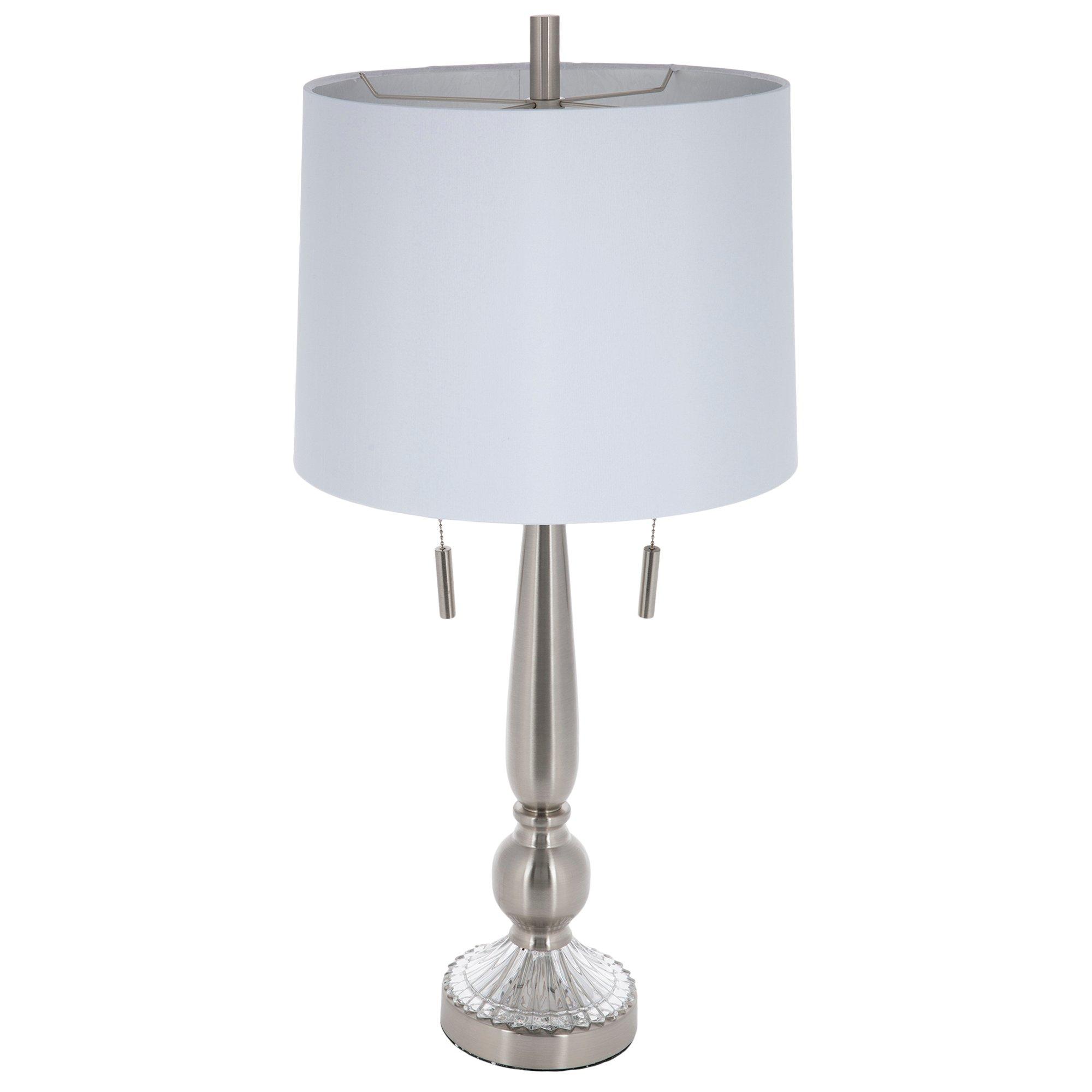 Brushed Steel Finial Lamp Hobby Lobby 1926146