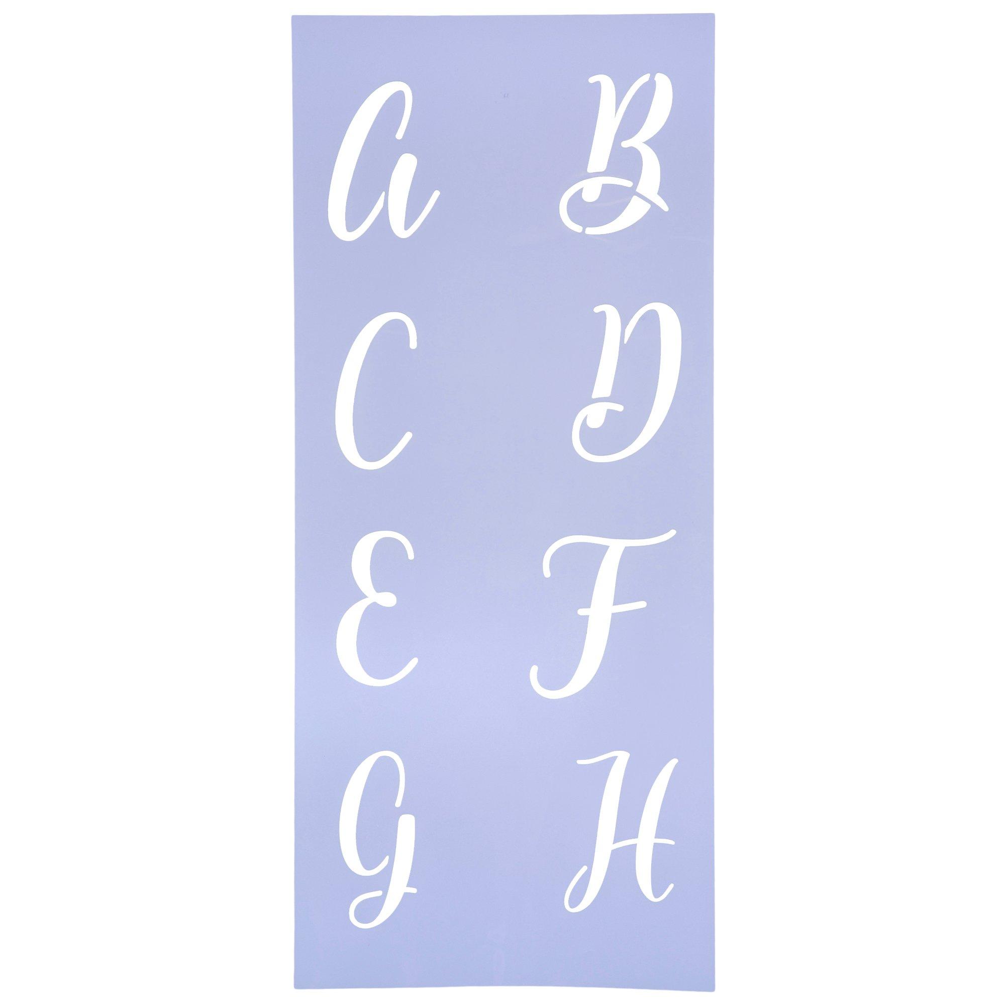 Funki Dori Letter & Number Stencils, Hobby Lobby