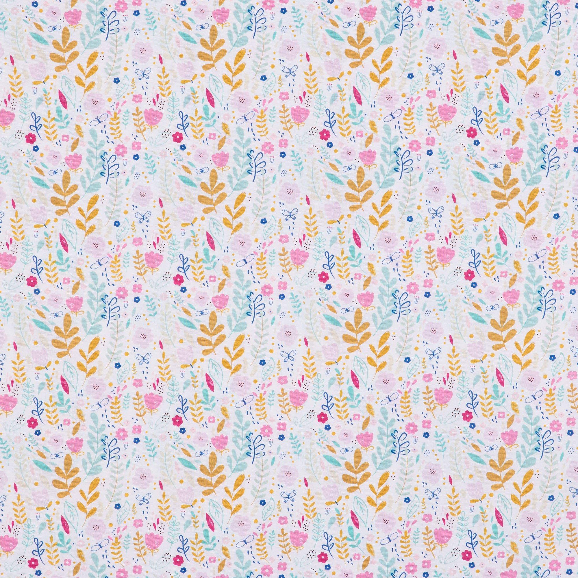 Floral Vine Cotton Apparel Fabric Hobby Lobby 1928910