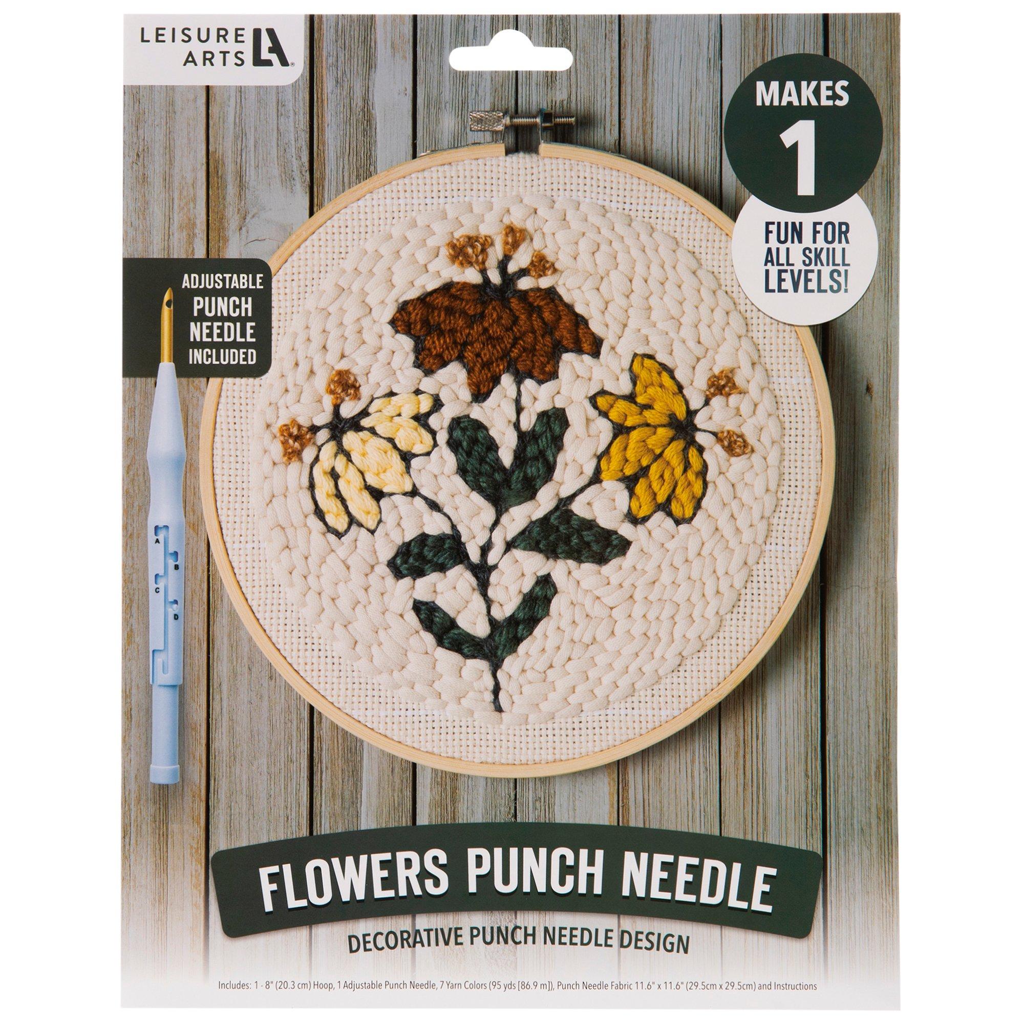 Flowers Punch Needle Kit, Hobby Lobby