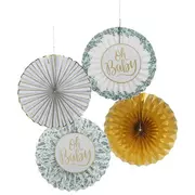 Bright Printed Paper Fans, Hobby Lobby, 1232016