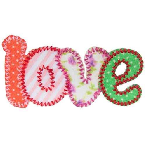 Patchwork Love Iron-On Patch