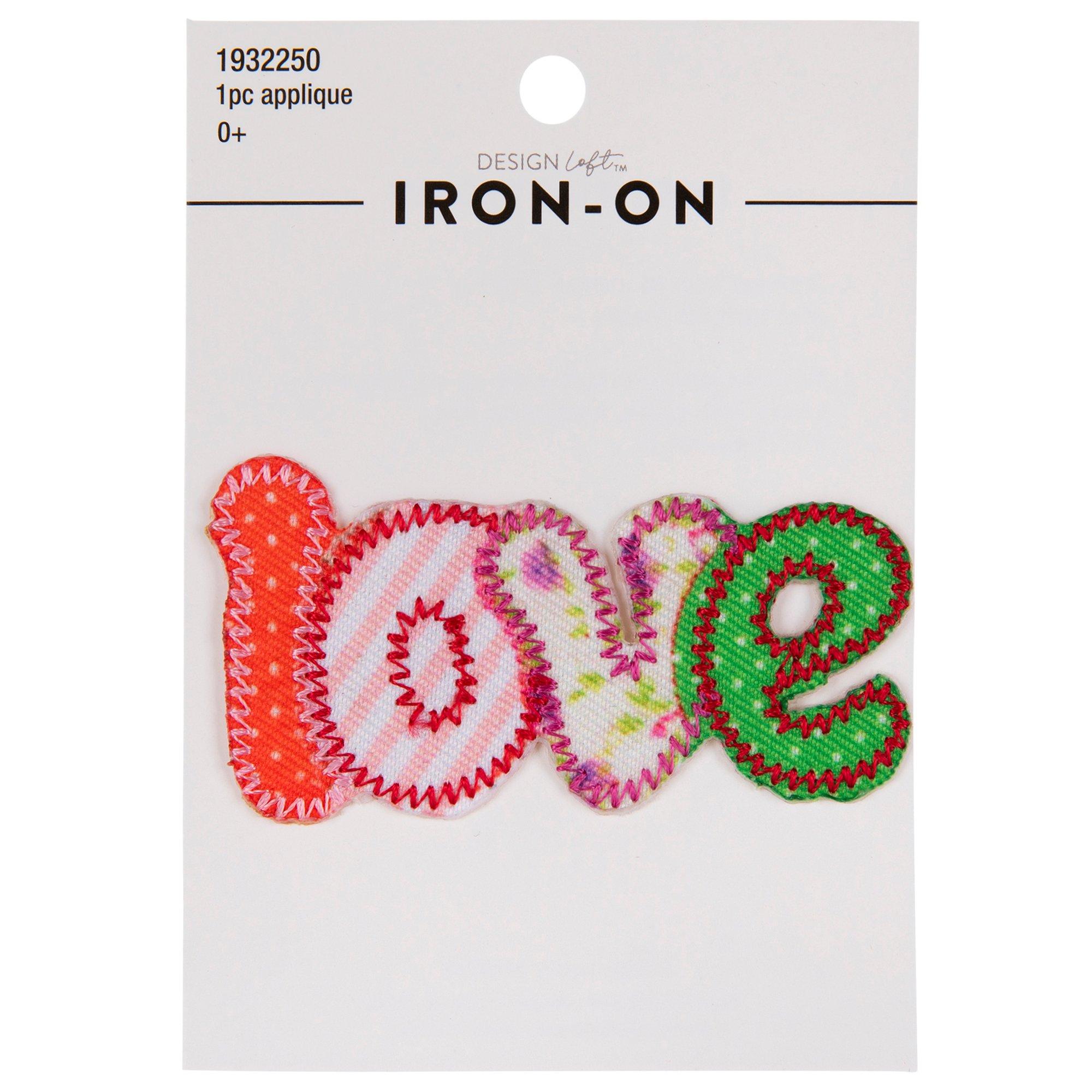 Patchwork Love IronOn Patch Hobby Lobby 1932250