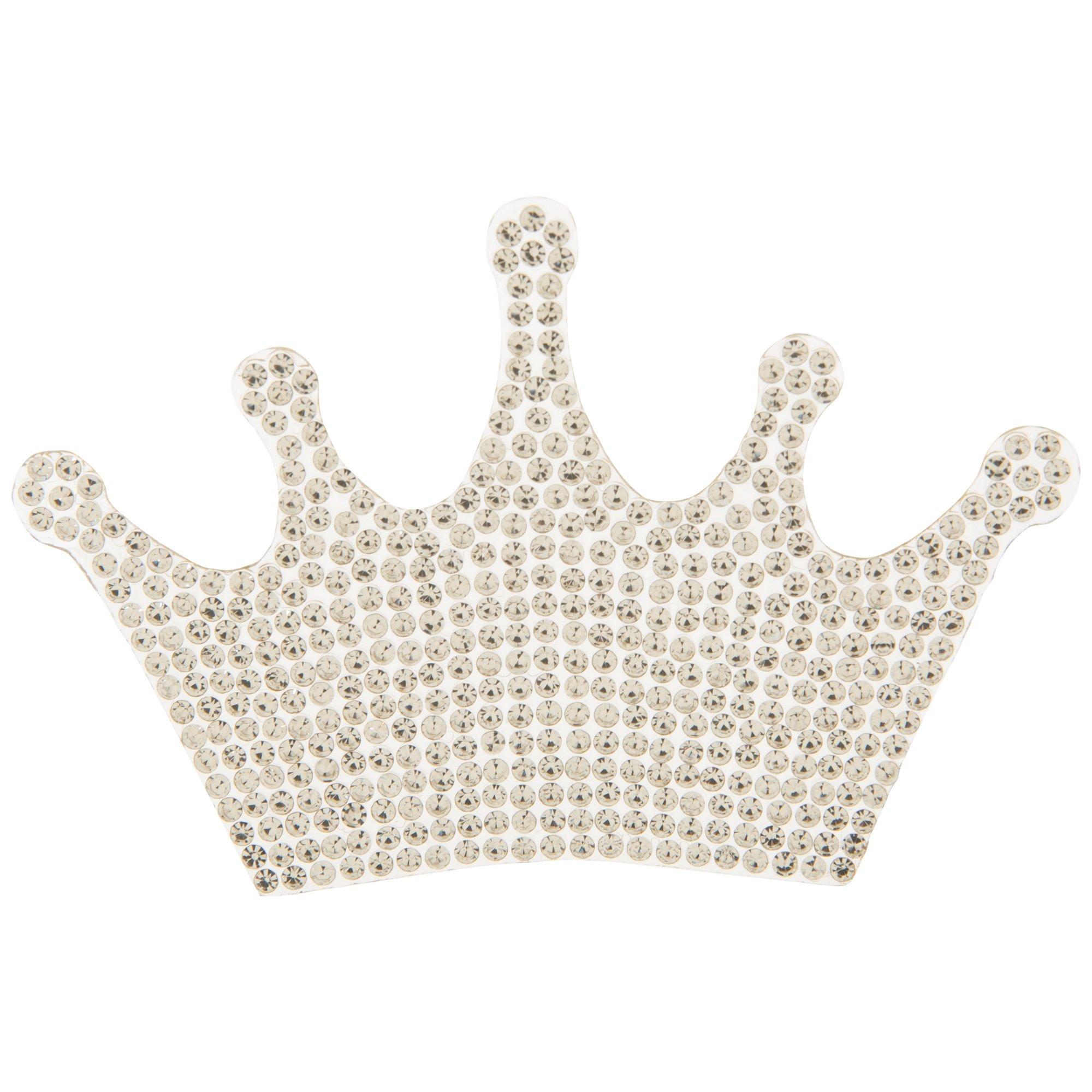 Rhinestone Crown Iron-On Applique | Hobby Lobby | 1932672