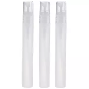 MAHITOI 4 Ultra-Fine Tip Applicator Bottles 20ml Clear, for Storing & Applying Craft Supplies & Mediums Like Glitter, Glue, Paint, Stains, Inks - Crea
