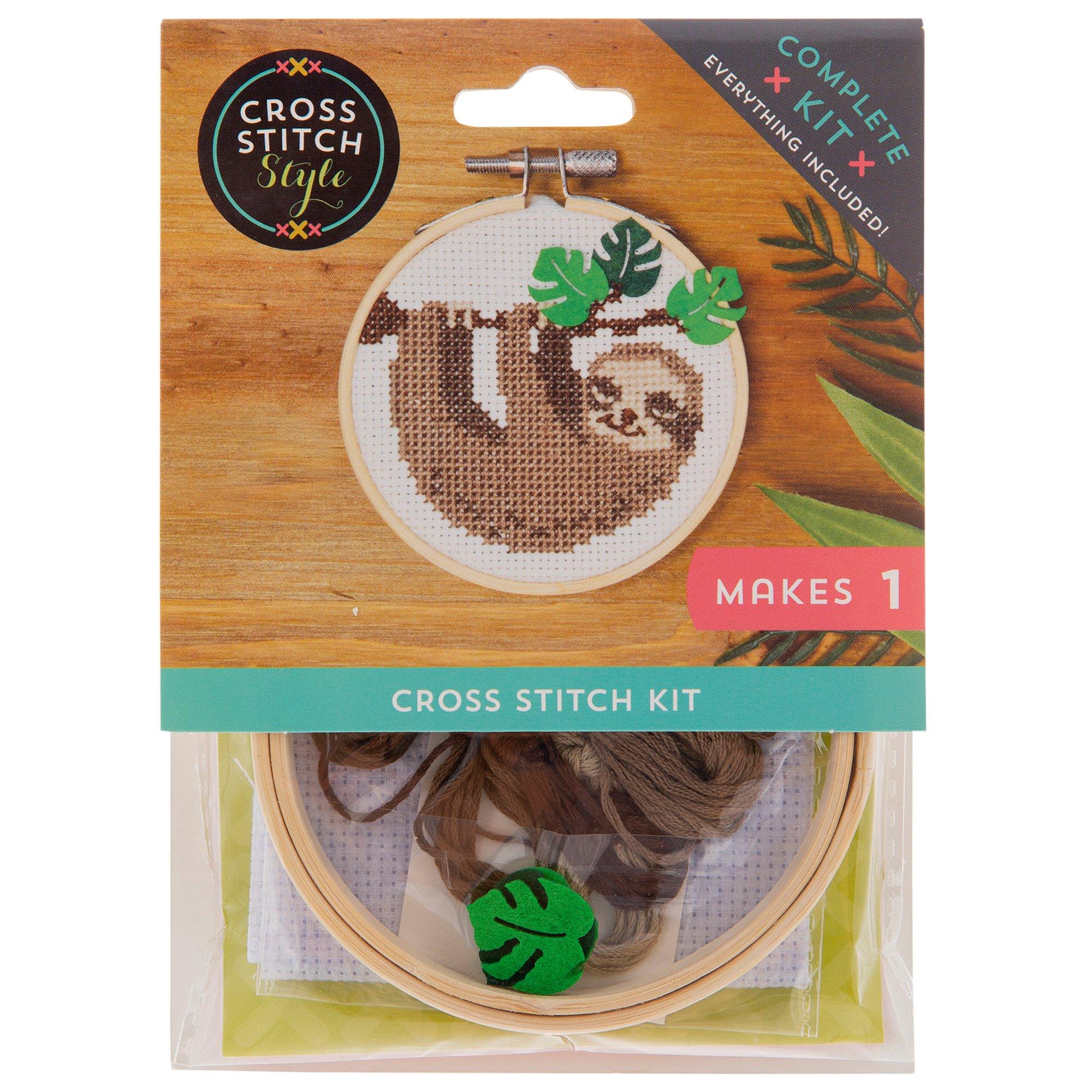 Sloth Cross Stitch Kit Hobby Lobby 1933720