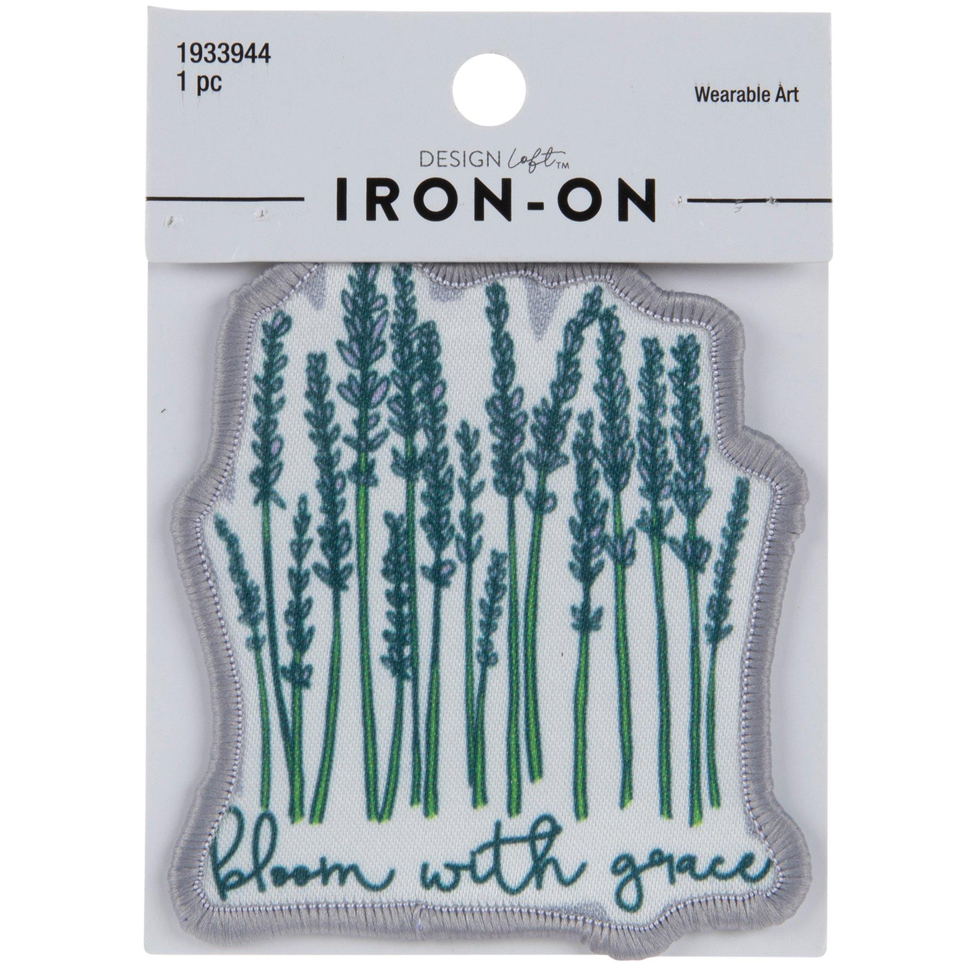 Rose & Butterfly Iron-On Patches, Hobby Lobby