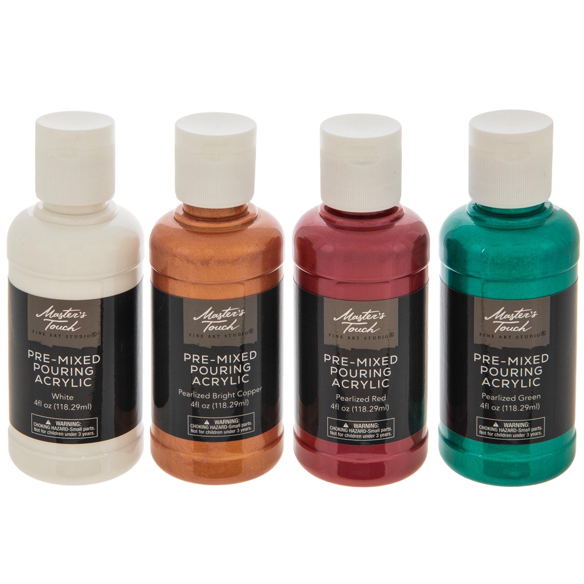 Master's Touch PreMixed Pouring Acrylic Set Hobby Lobby 1934710