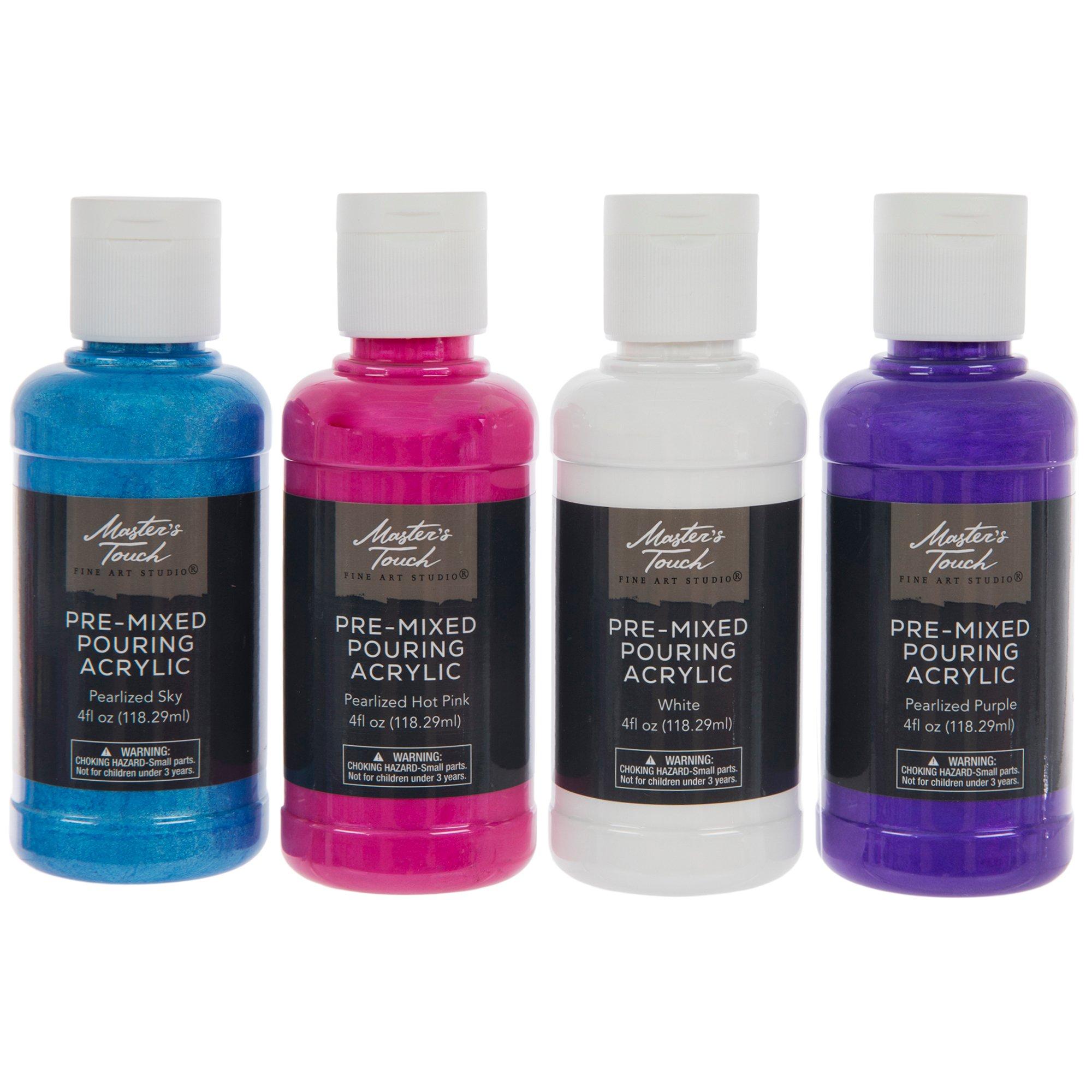 Master's Touch PreMixed Pouring Acrylic Set Hobby Lobby 1934736