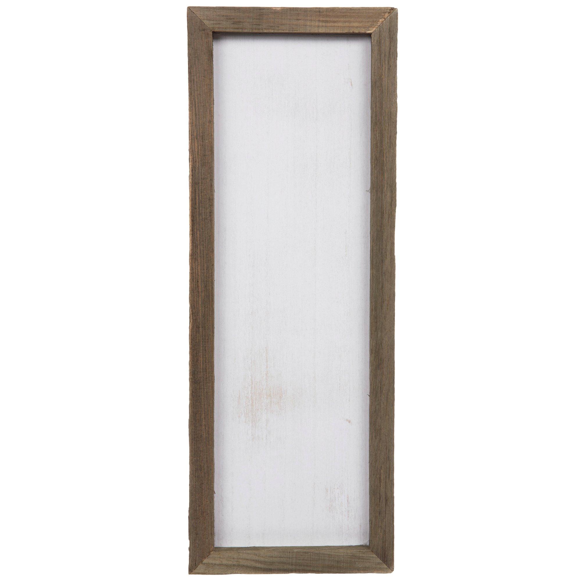 Whitewash Rectangle Wood Wall Decor | Hobby Lobby | 1935824