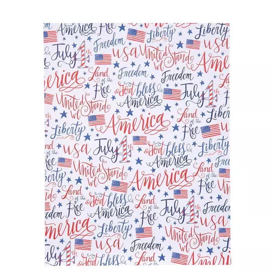 Bo Bunny Patriotic Paper Anthem 4pc Scrapbooking Set - 12x12 Paper –  Country Croppers