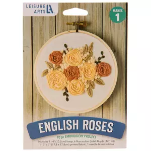 English Roses Embroidery Kit