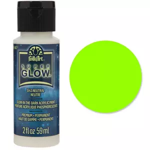 Glow In The Dark Acrylic Paint - Neutral Paints with 5+ Color Options for  Art Paintings