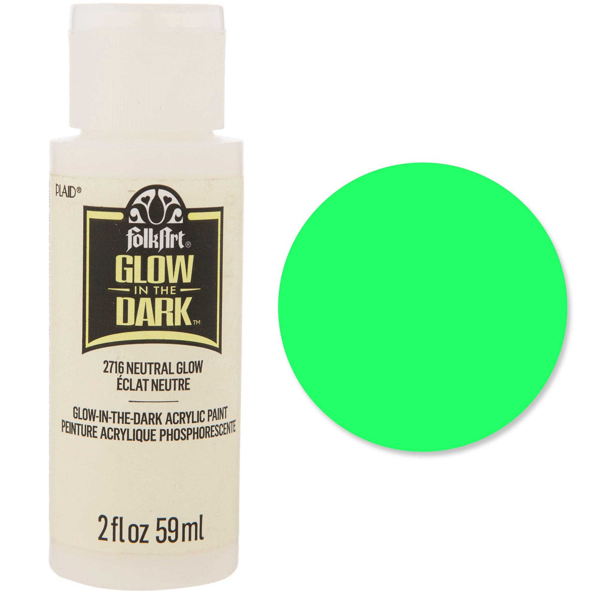 Glow-in-the-Dark Acrylic Paint 16 oz., Clear Glow - RPC151005