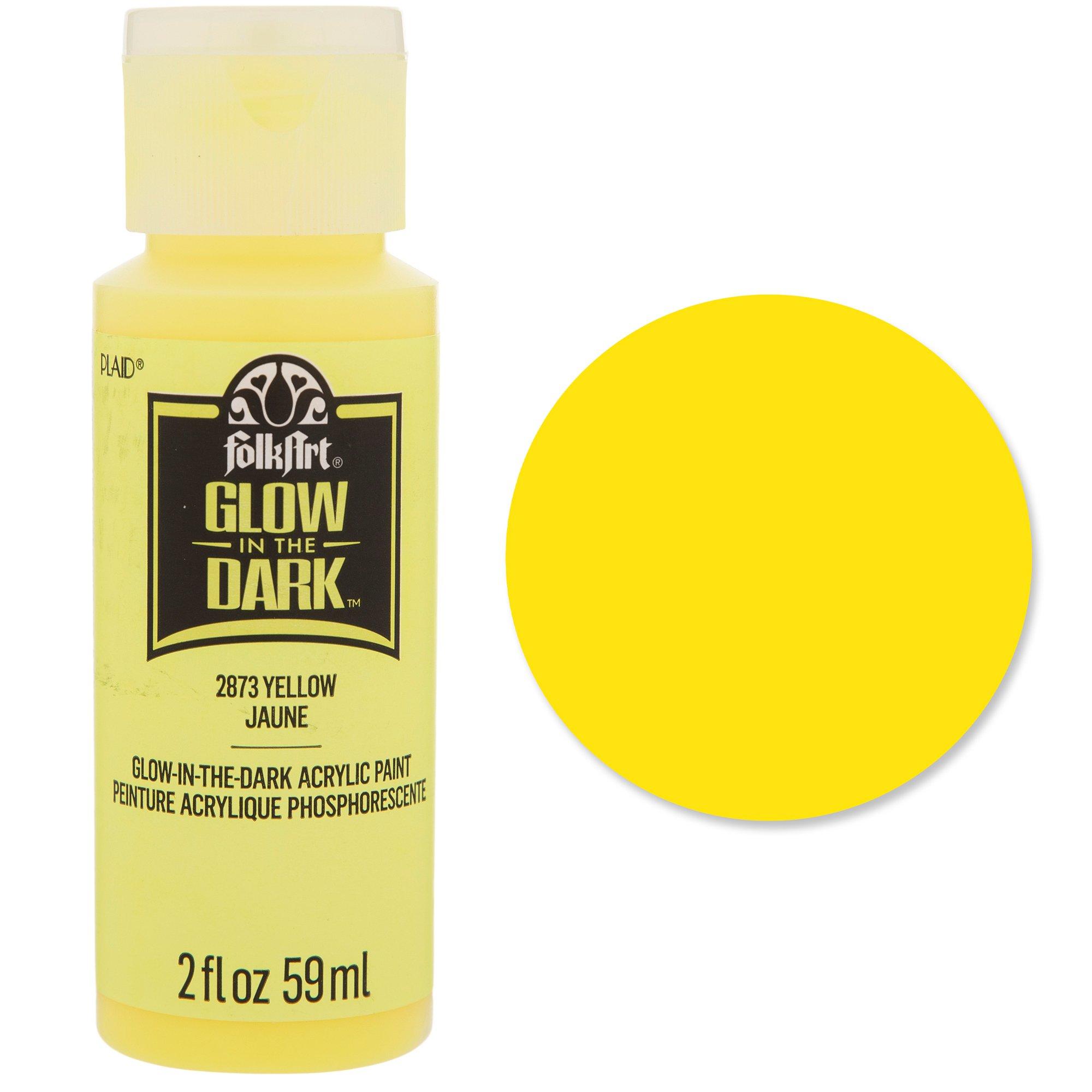 FolkArt GlowInTheDark Acrylic Paint Hobby Lobby 1940717